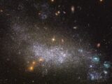 a cluster of stars in the night sky