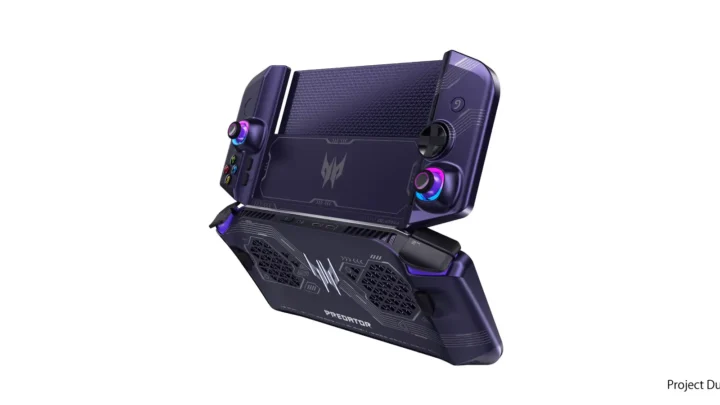 Acer Project DualPlay Mini — handheld rozkładający się w mini laptopa. Trzecie podejście do tego pomysłu