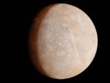 Realistic depiction of the planet Mercury against a black space background.