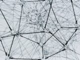 low-angle photography of metal structure